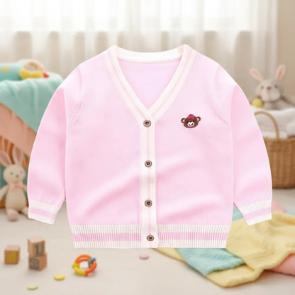 CozziWear – Varm og trendy – strikket vest med bjørne