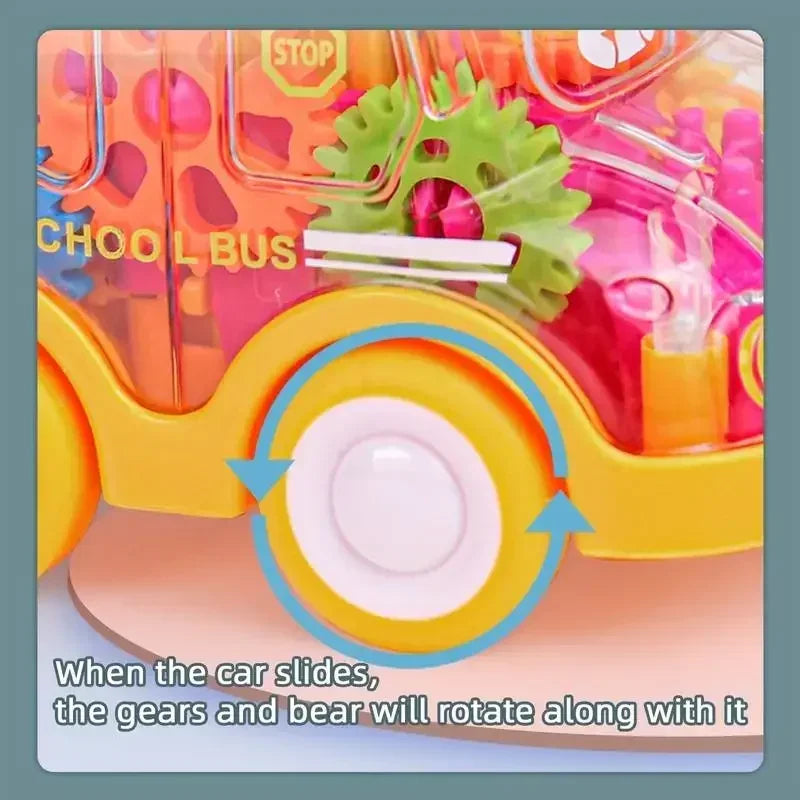 Gear Car™️ - Tryk & Kør - Legetøjsbil