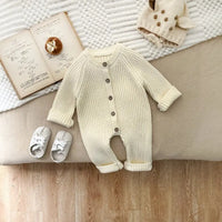 CozyCotton – Komfortabel og stilfuld - Strikket Romper
