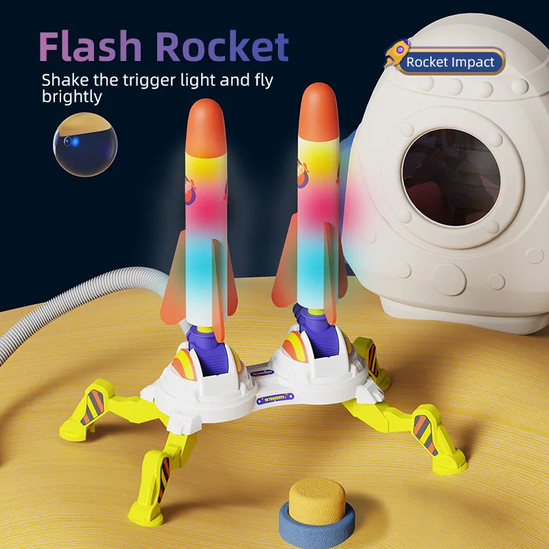 Air Rocket - Jump & Launch - Raketlegetøj