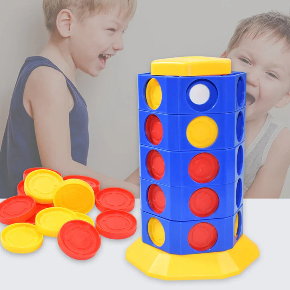 3D Connect 4™ - 3D Twist - fire på stribe