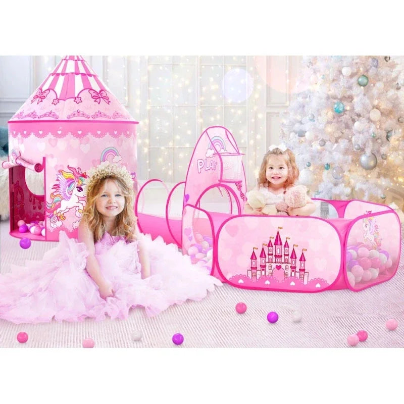 Unicorn Tent™ – Magisk legetid – Lyserødt legetelt