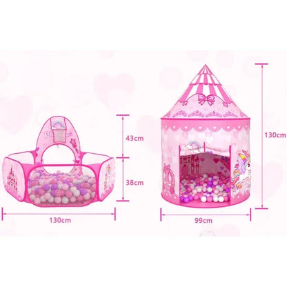 Unicorn Tent™ – Magisk legetid – Lyserødt legetelt