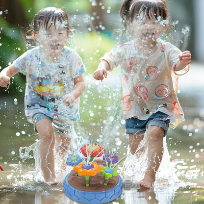 Aqua Bloom - Drej & Sprøjt - Vandlegetøj Blomster Sprøjte