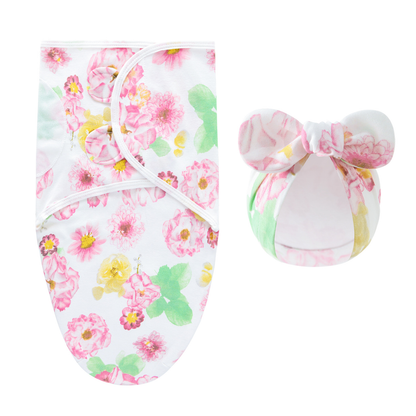 DreamNest – Rust & Comfort – Luksus indpakningsklud med hue