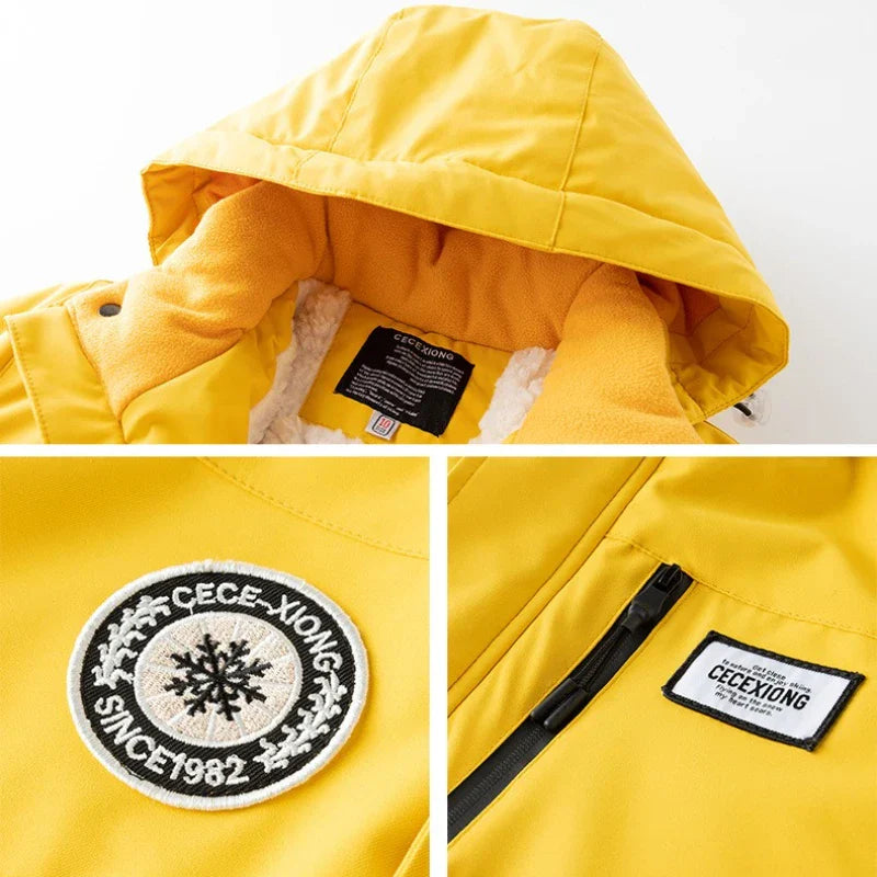 GlacierFit – Åndbar og beskyttende vandtæt – Skidragt med fleeceforing