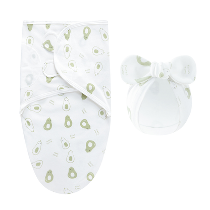 DreamNest – Rust & Comfort – Luksus indpakningsklud med hue