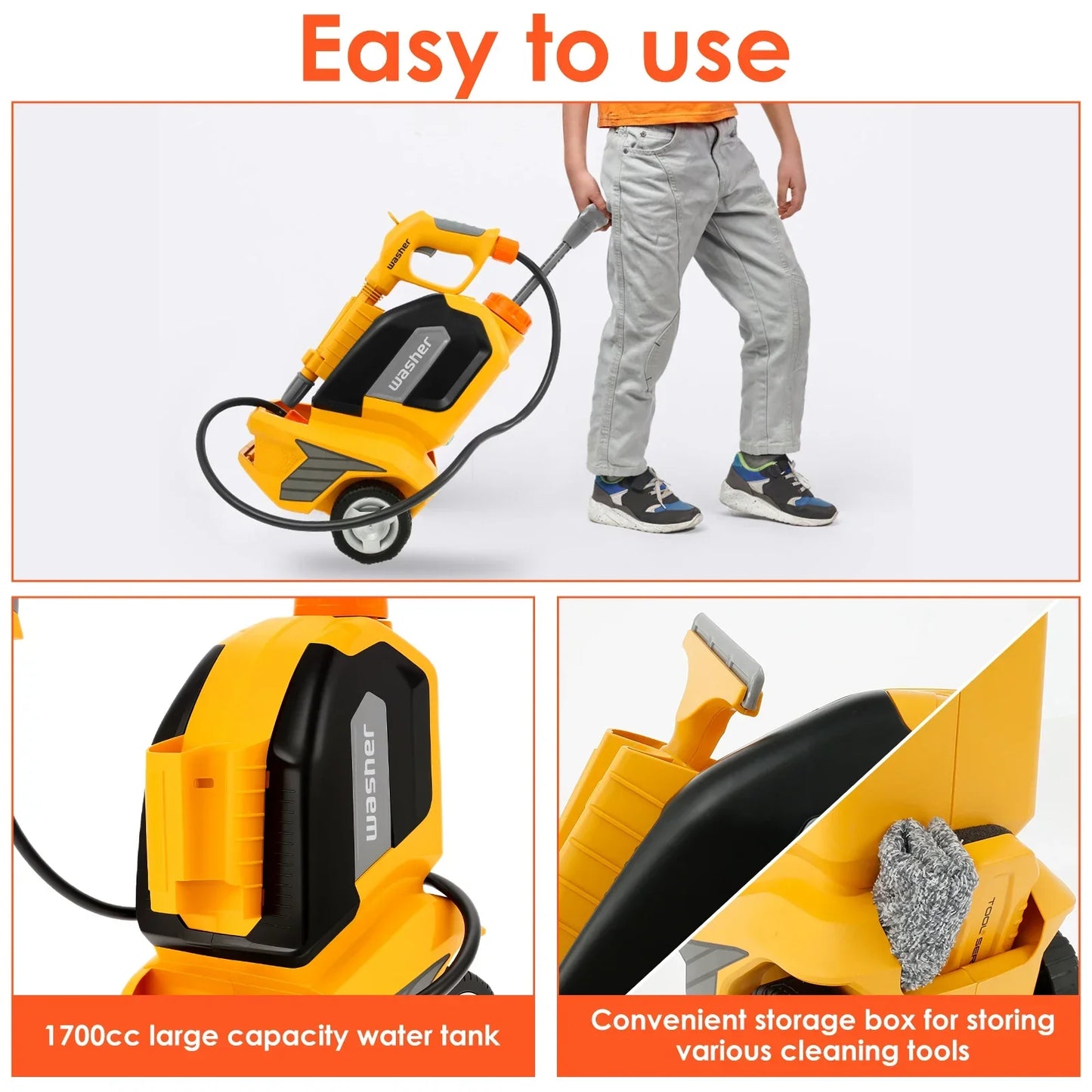 CarWash – Legesygt & sjovt – Bilvaskesæt til børn