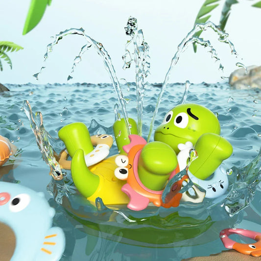 TurtleJoy – Lære & lege – Svømmende skildpadde til børn