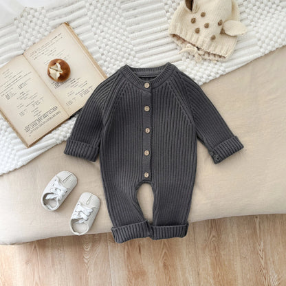 CozyCotton – Komfortabel og stilfuld - Strikket Romper
