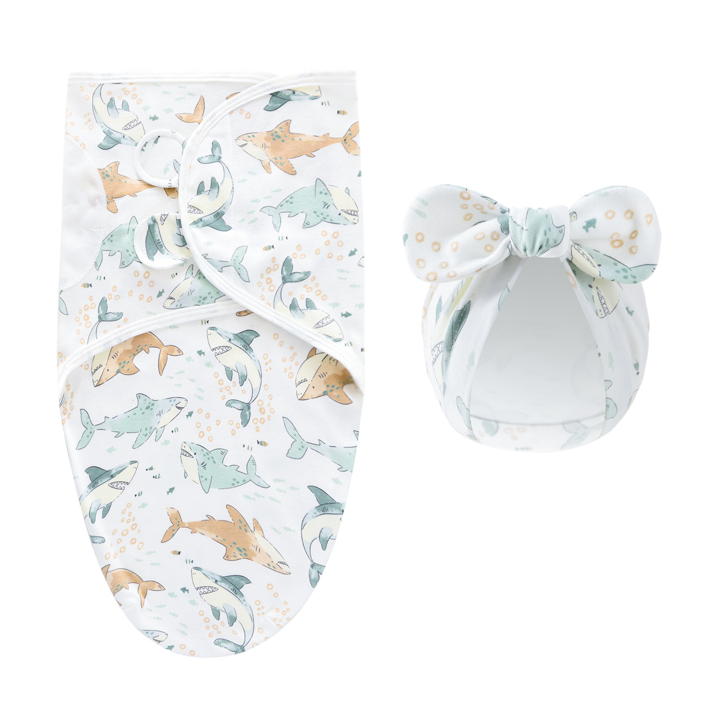 DreamNest – Rust & Comfort – Luksus indpakningsklud med hue