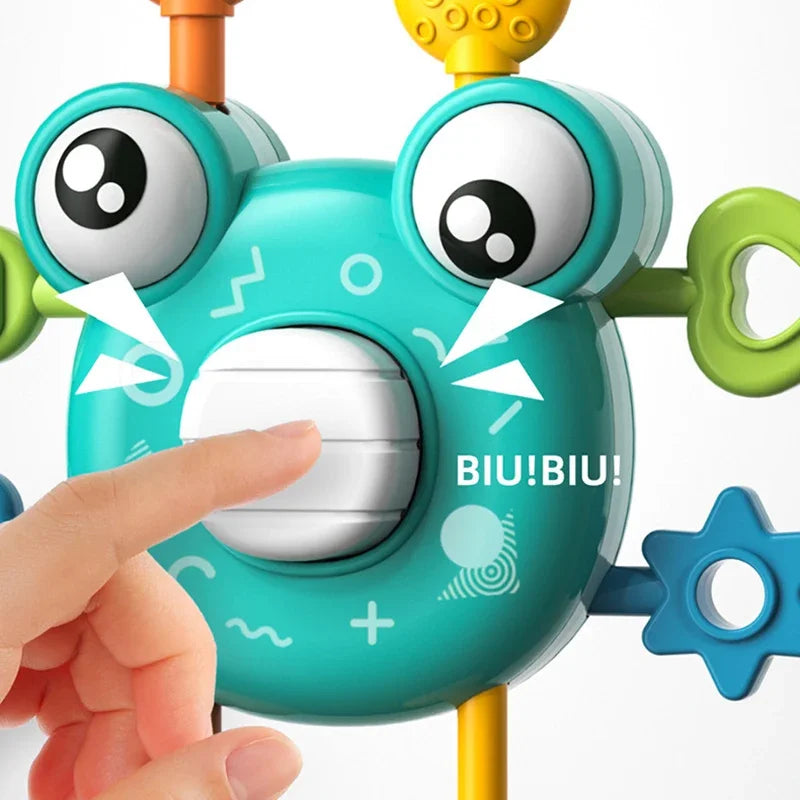 Crab Pull Toy™ – Sjovt at gribe og trække – Krabbe som sensorisk bidering