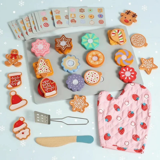 TinyKitchen – Kreativt & legesygt – Træ-kagesorteringsspil