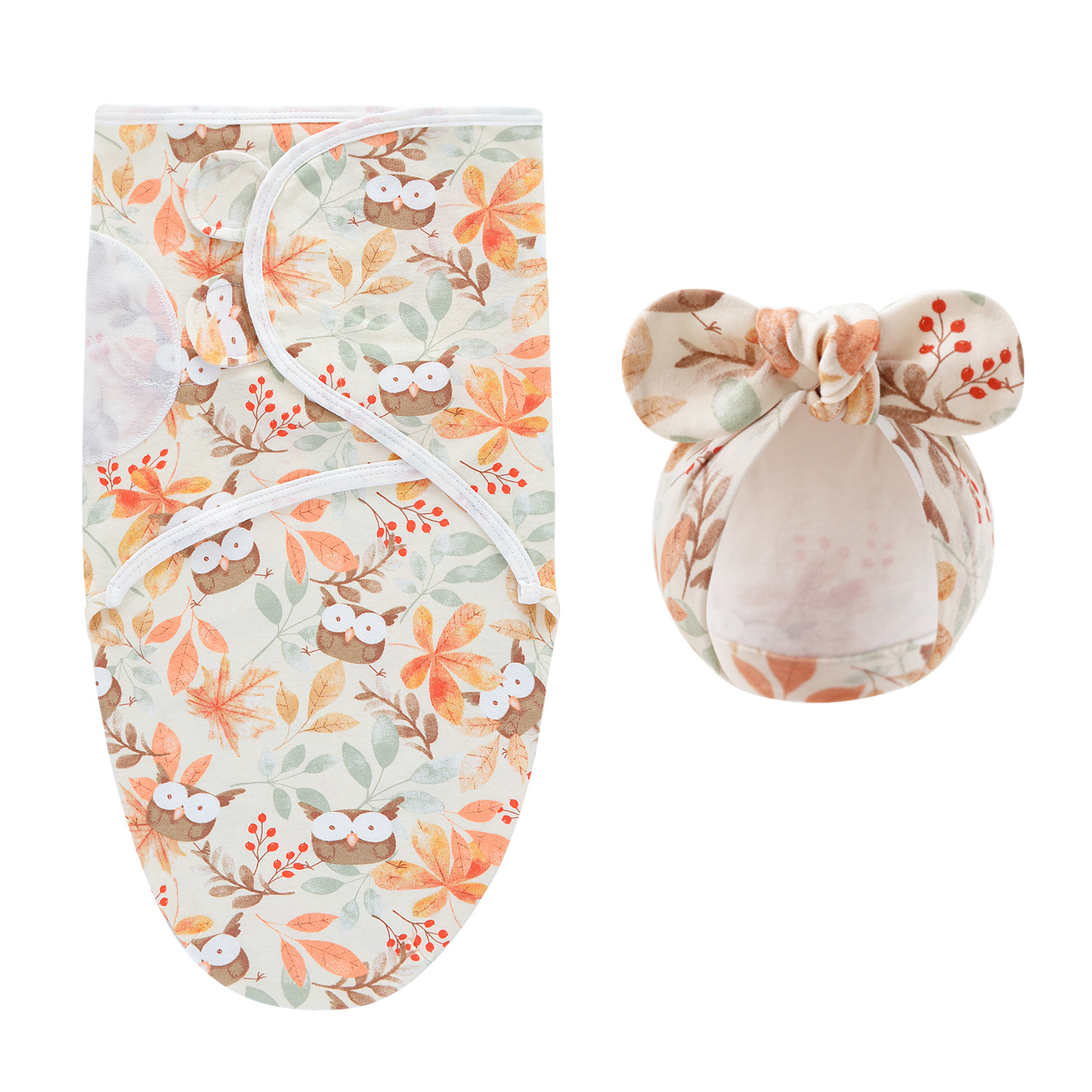 DreamNest – Rust & Comfort – Luksus indpakningsklud med hue