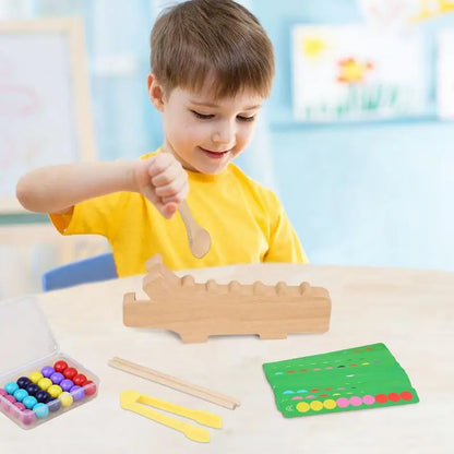 Crocodile Colour Game™ - Krokodille farvefest - Farvespil