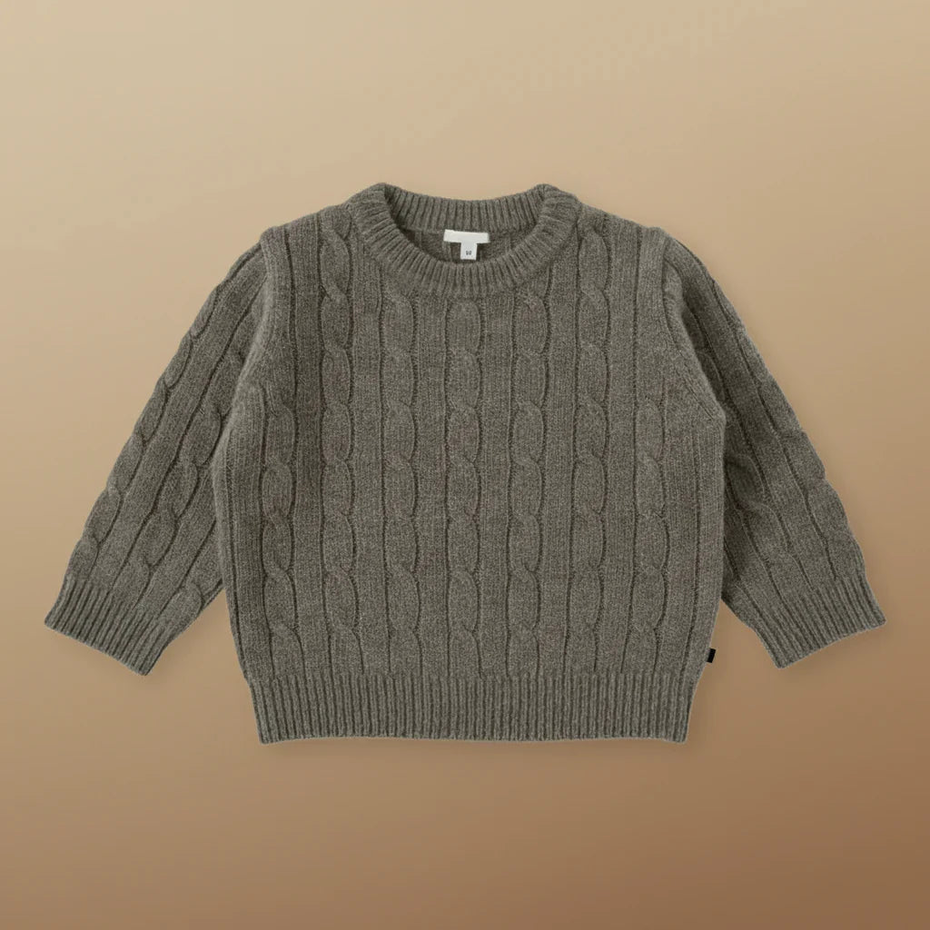 CozyWool – Varm og behagelig – Børnetrøje i fin uldblanding