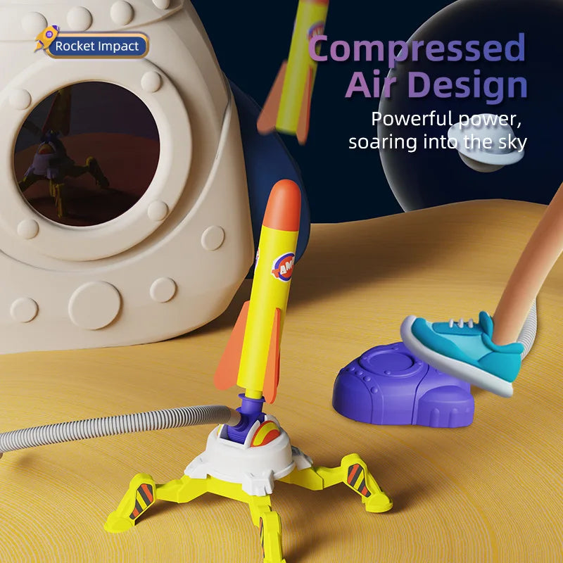 Air Rocket - Jump & Launch - Raketlegetøj