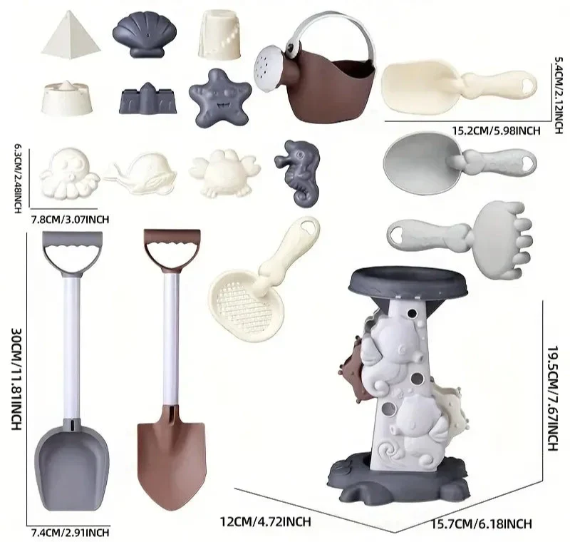 Beach Set™ - Fremme kreativitet og færdigheder - sjovt strandsæt til børn