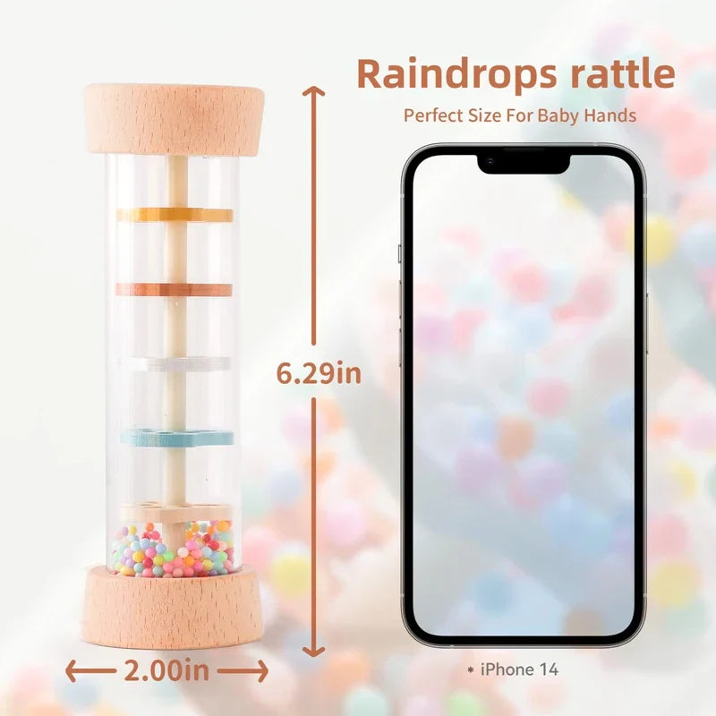 Baby Rain Stick™ – Magiske regnlyde - sanselegetøj