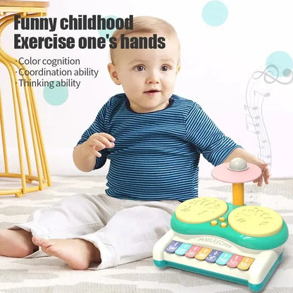 Baby Beats™ – Svingende begyndelse – Tromme- og keyboardsæt til børn