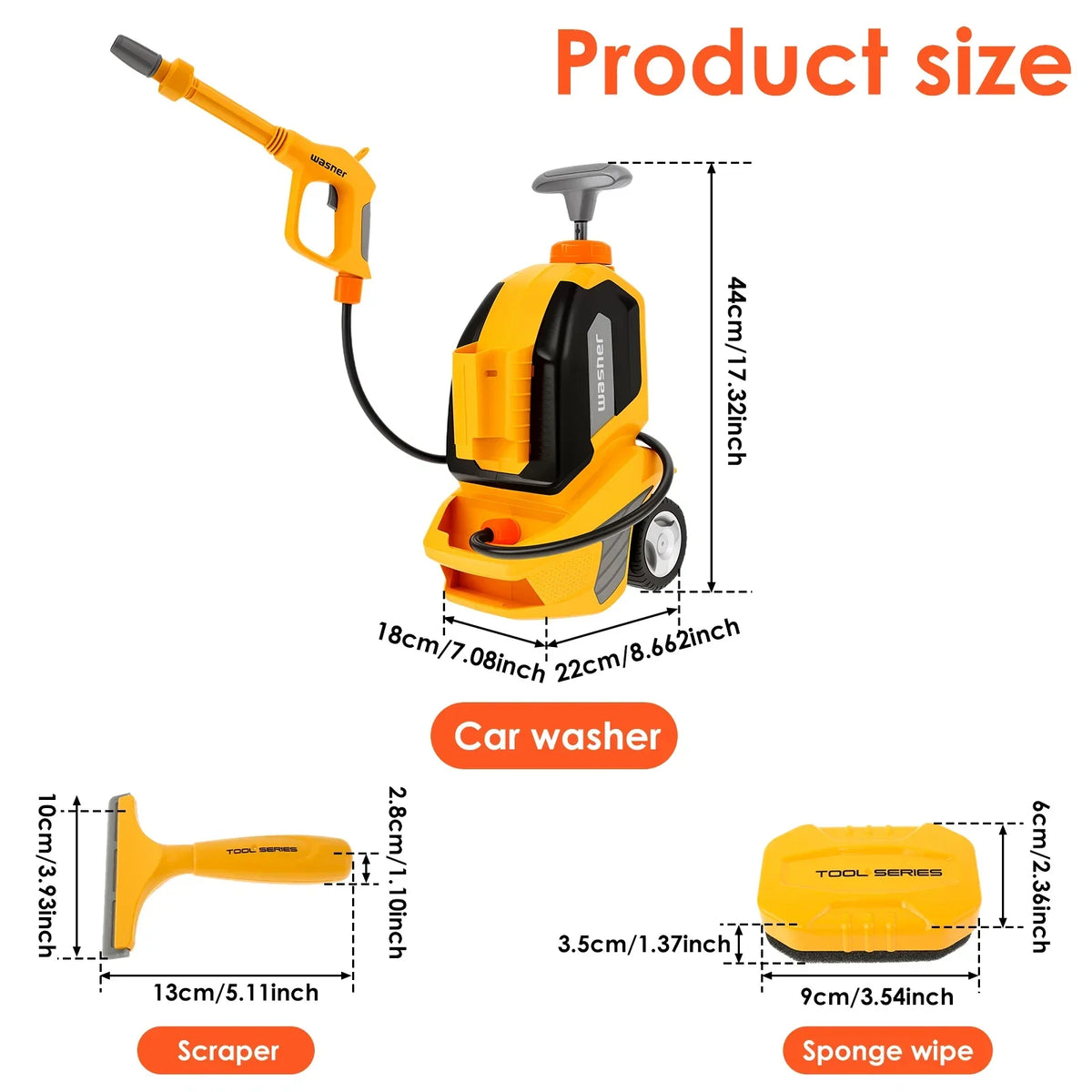CarWash – Legesygt & sjovt – Bilvaskesæt til børn