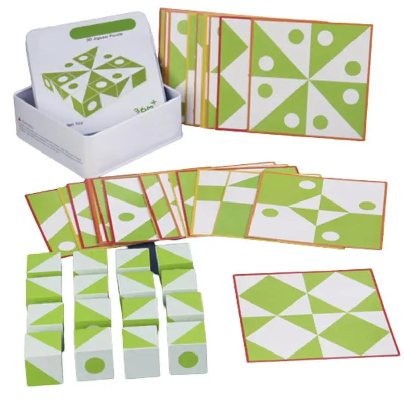 BrainBlocks™ – Slank og kreativ – Geometrisk hjernevrider i træ