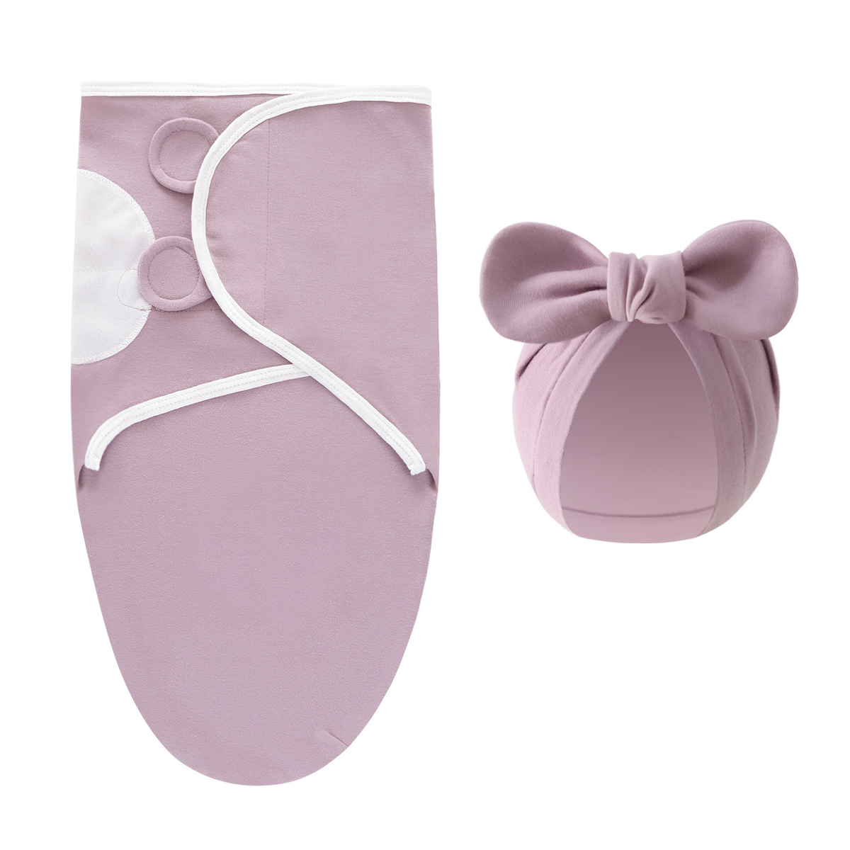 DreamNest – Rust & Comfort – Luksus indpakningsklud med hue