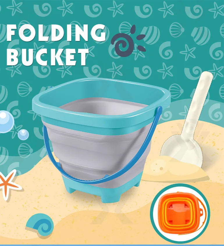 Foldable Beach Toys™ – Sommersjov i sand – Strandsæt til børn