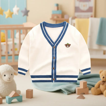 CozziWear – Varm og trendy – strikket vest med bjørne