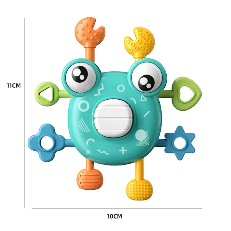 Crab Pull Toy™ – Sjovt at gribe og trække – Krabbe som sensorisk bidering