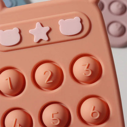 Fidget Toy™ - Bidering og fidget-legetøj i 1 - Fidget-telefon i silikone