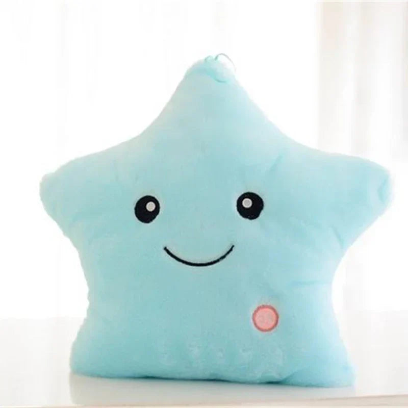 Glow Star Pillow™ – Stjernesjov i sengen - lysende nusseklud