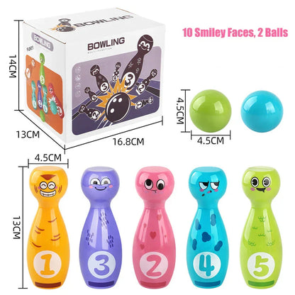Bowling Game Set - Farverigt og sjovt - Legetøj Bowling-sæt