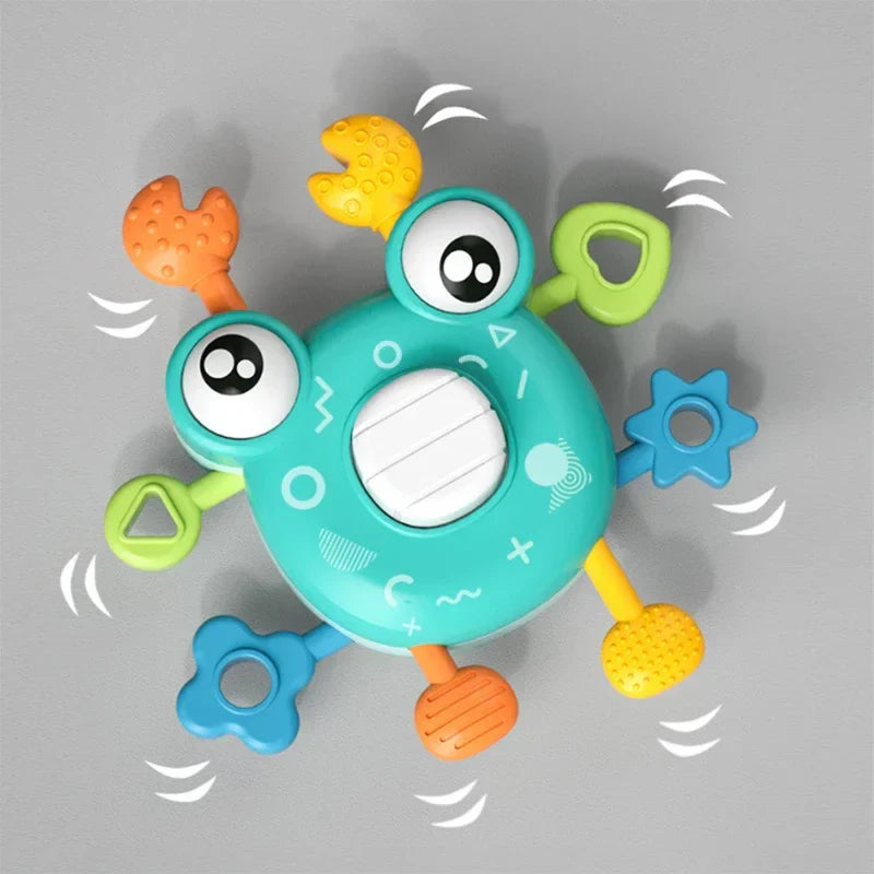 Crab Pull Toy™ – Sjovt at gribe og trække – Krabbe som sensorisk bidering