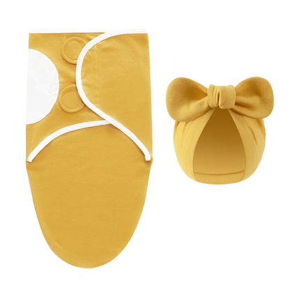 DreamNest – Rust & Comfort – Luksus indpakningsklud med hue