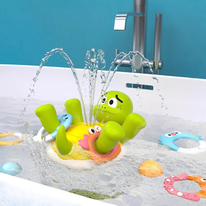 Water Turtle™ – Plaskende sjov i badet - Skildpadde-springvand