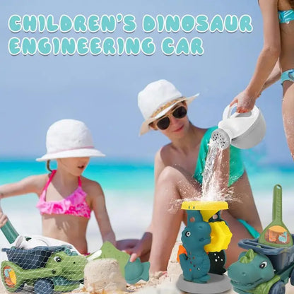 Beach Dino Set™ – Byg dit slot – Dinotruck-stranden