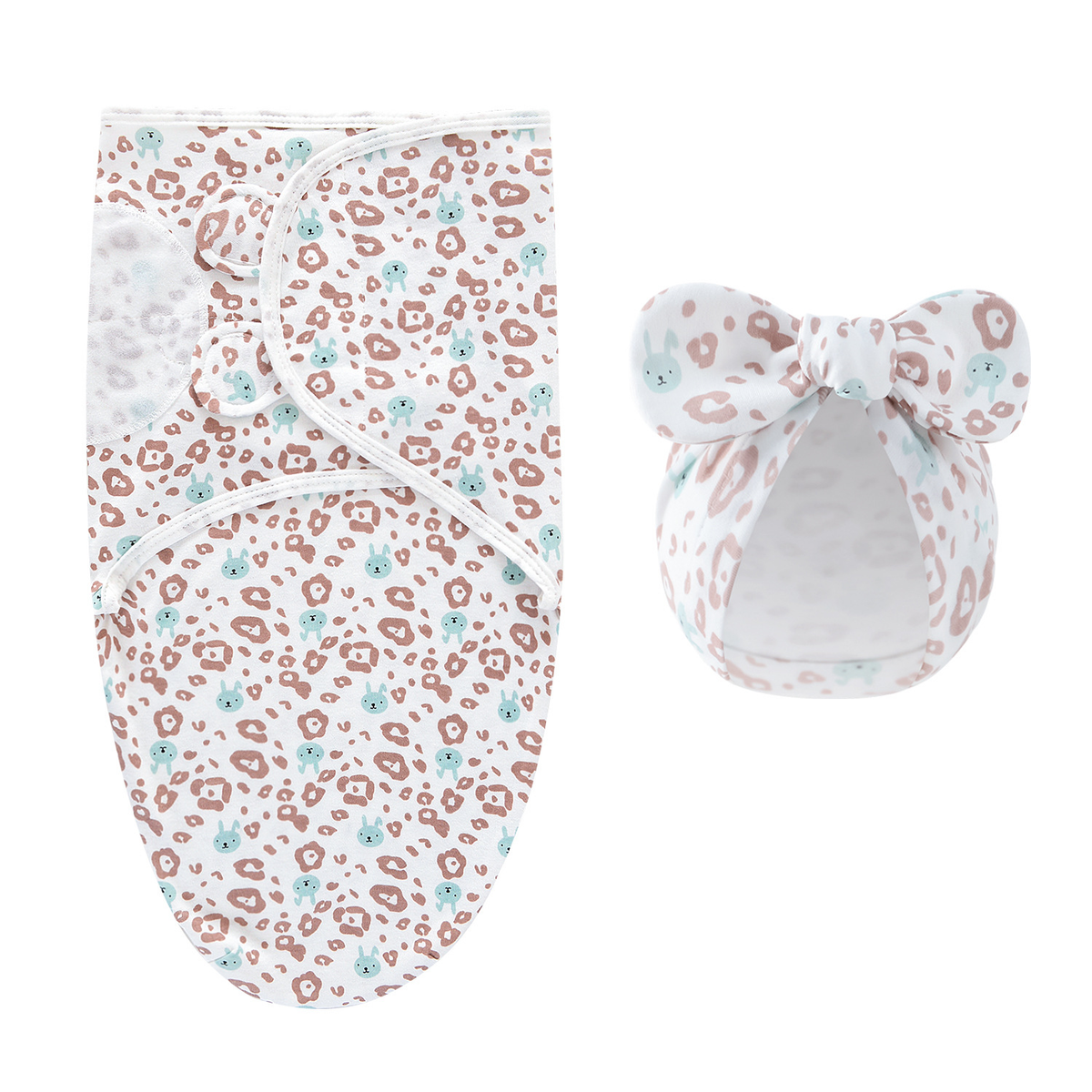 DreamNest – Rust & Comfort – Luksus indpakningsklud med hue