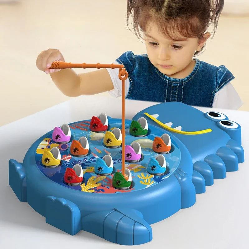 Dino Fishing Set™ – Forbedre koncentrationen – Magnetisk fiskespilv