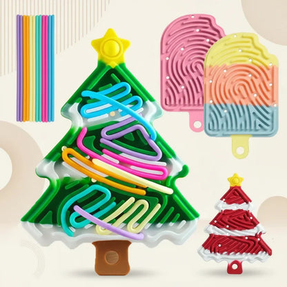 FidgetFrost – Legende & Blød – Silikone Busy Board