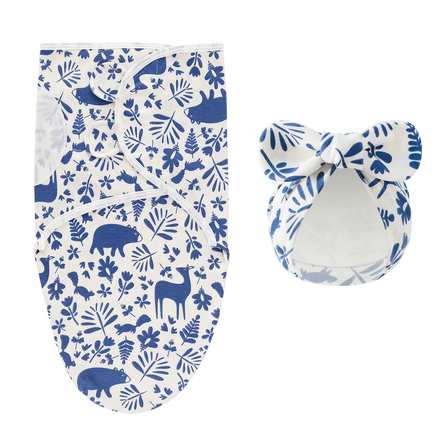 DreamNest – Rust & Comfort – Luksus indpakningsklud med hue