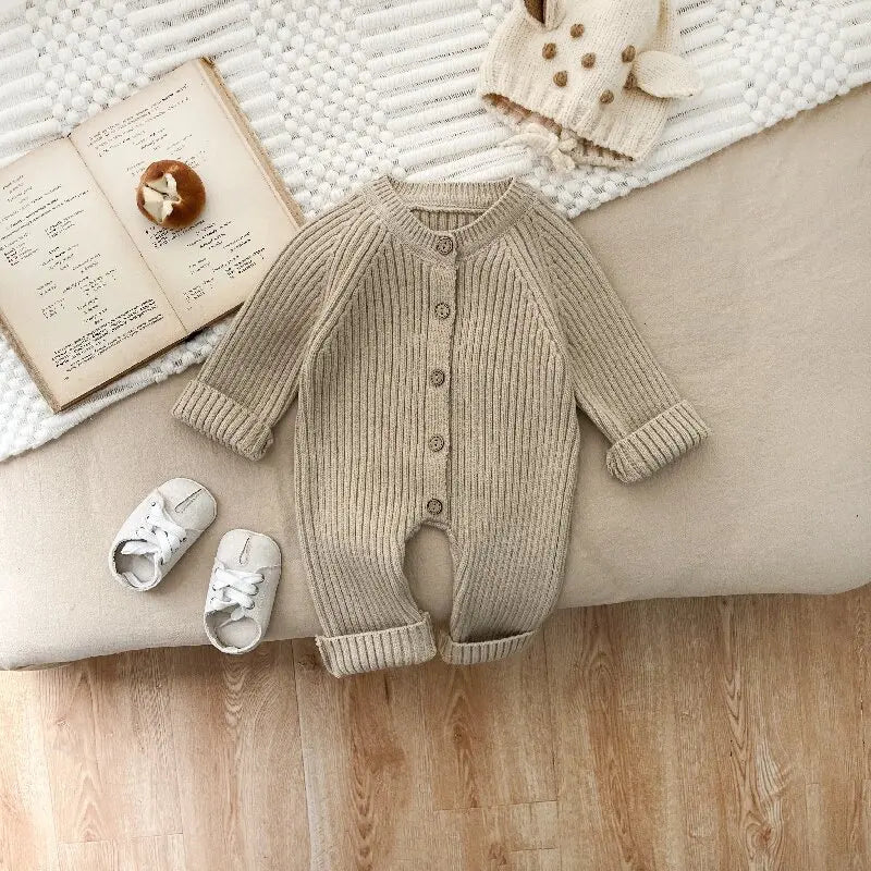 CozyCotton – Komfortabel og stilfuld - Strikket Romper