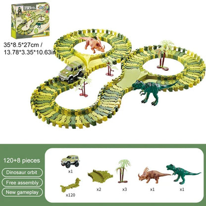DinoRail™ - Dino Race Eventyr- Racerbane