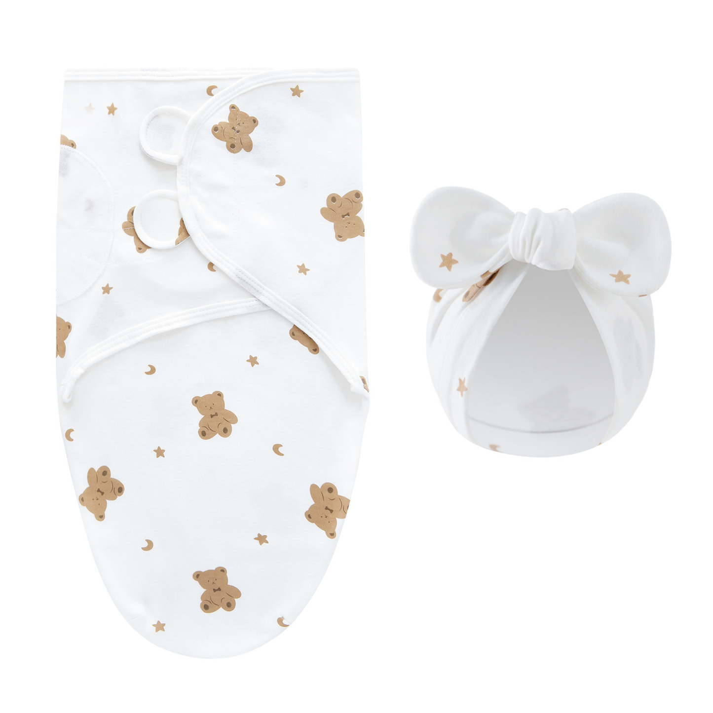 DreamNest – Rust & Comfort – Luksus indpakningsklud med hue