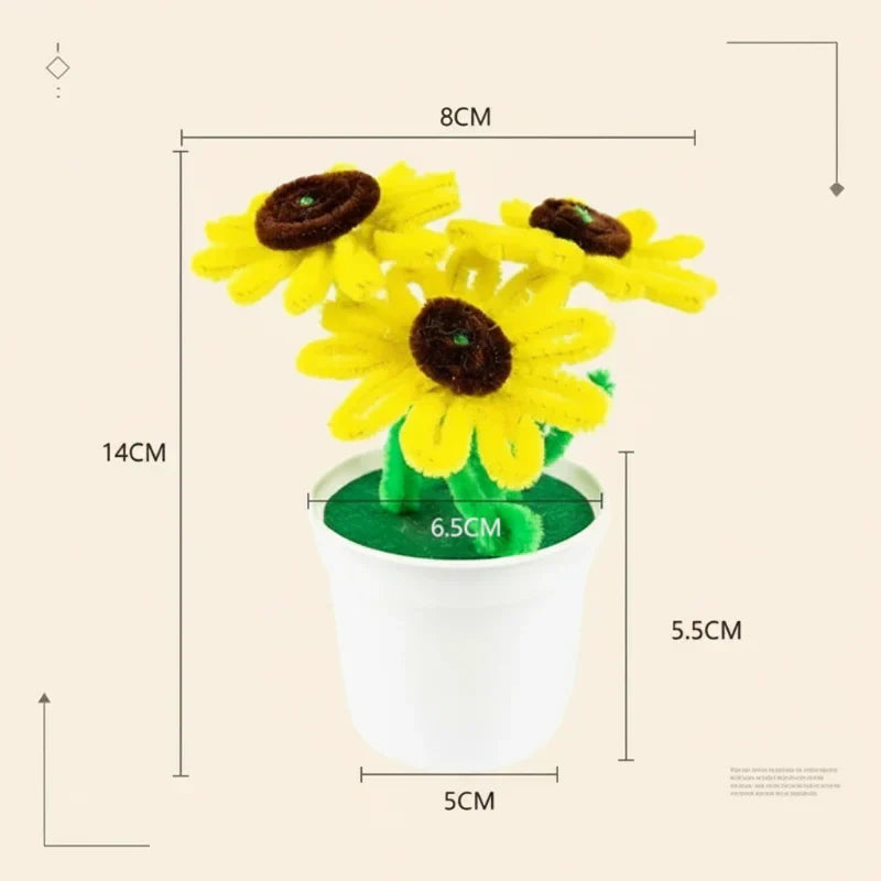 CraftBloom – Farverigt & kreativt – DIY blomsterpotte-håndværkssæt