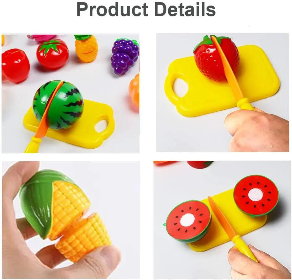 Veggie & Fruit Toys™ - Sjovt og lærerigt - Vegetabilsk frugtlegetøj