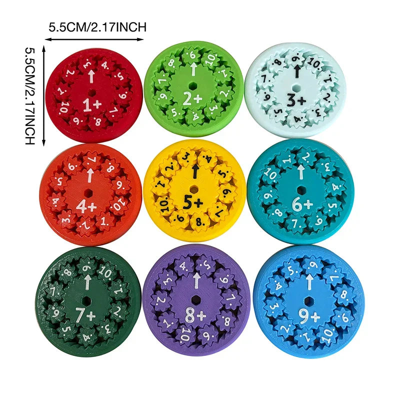 Whiz Spinner – Tælle og regne – Regne Fidget