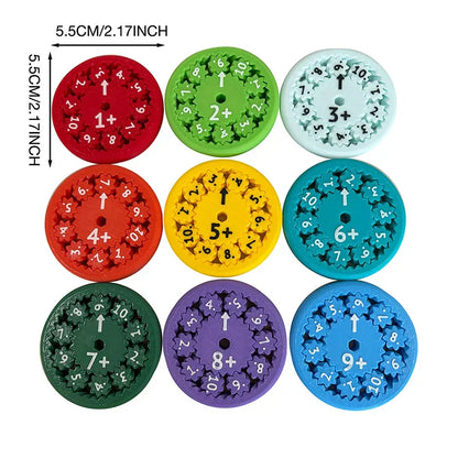 Whiz Spinner – Tælle og regne – Regne Fidget