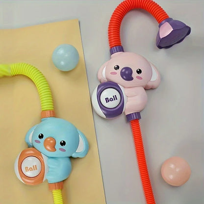 Elephant Shower Set™ – Plaskende sjov i badet - brusehoved til badet