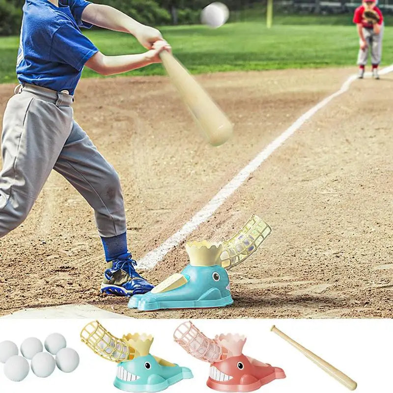 Baseball Trainer™ - Leg og lær - Automatisk Honkbalwerper